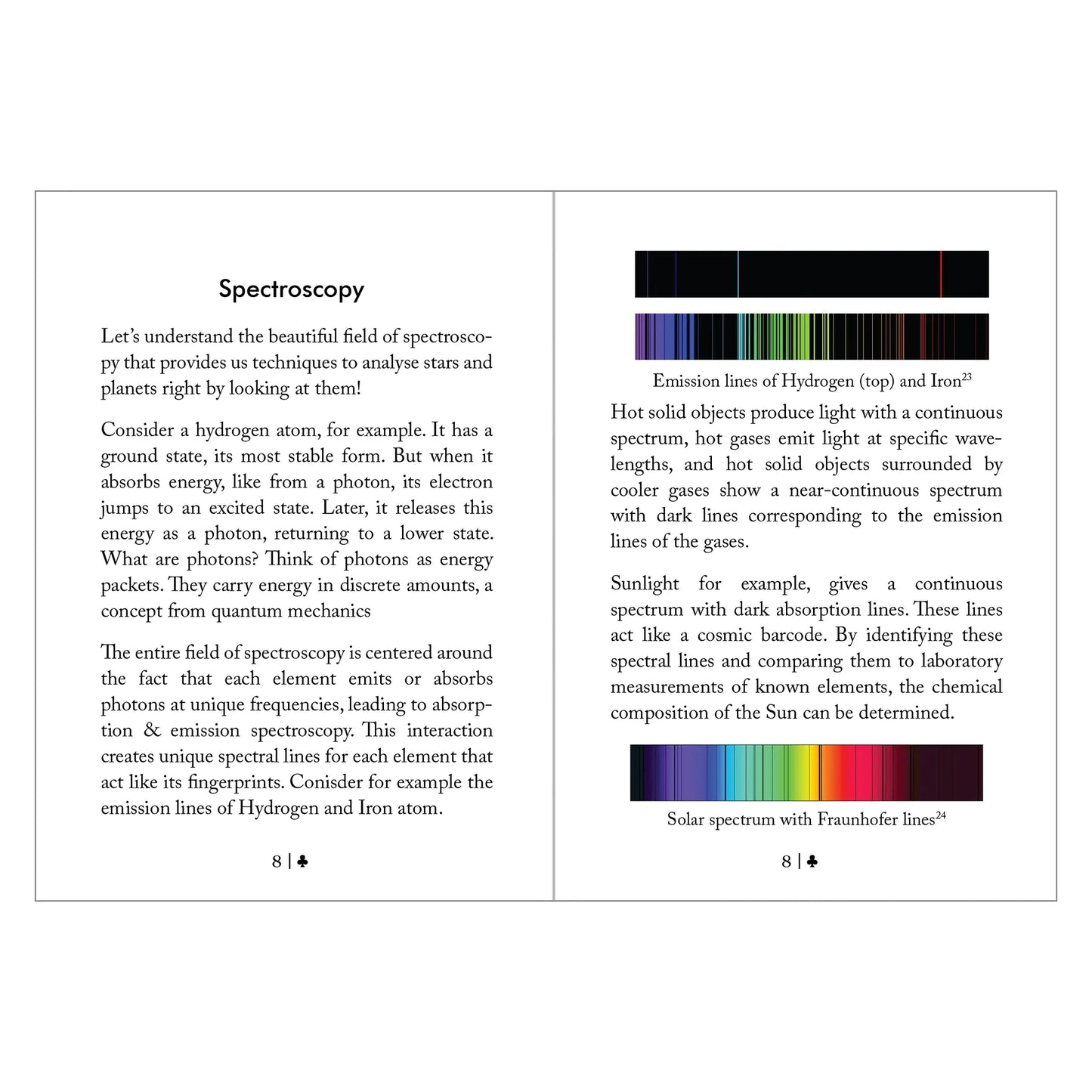 Companion Book for The Space Deck playing cards inside 2 by Liquid Bird