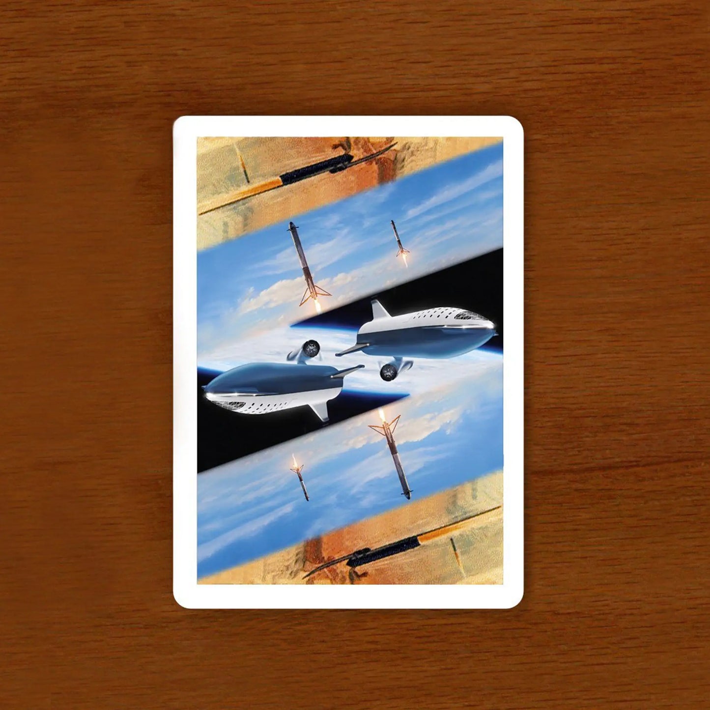 Rocket Deck Backside by liquid bird