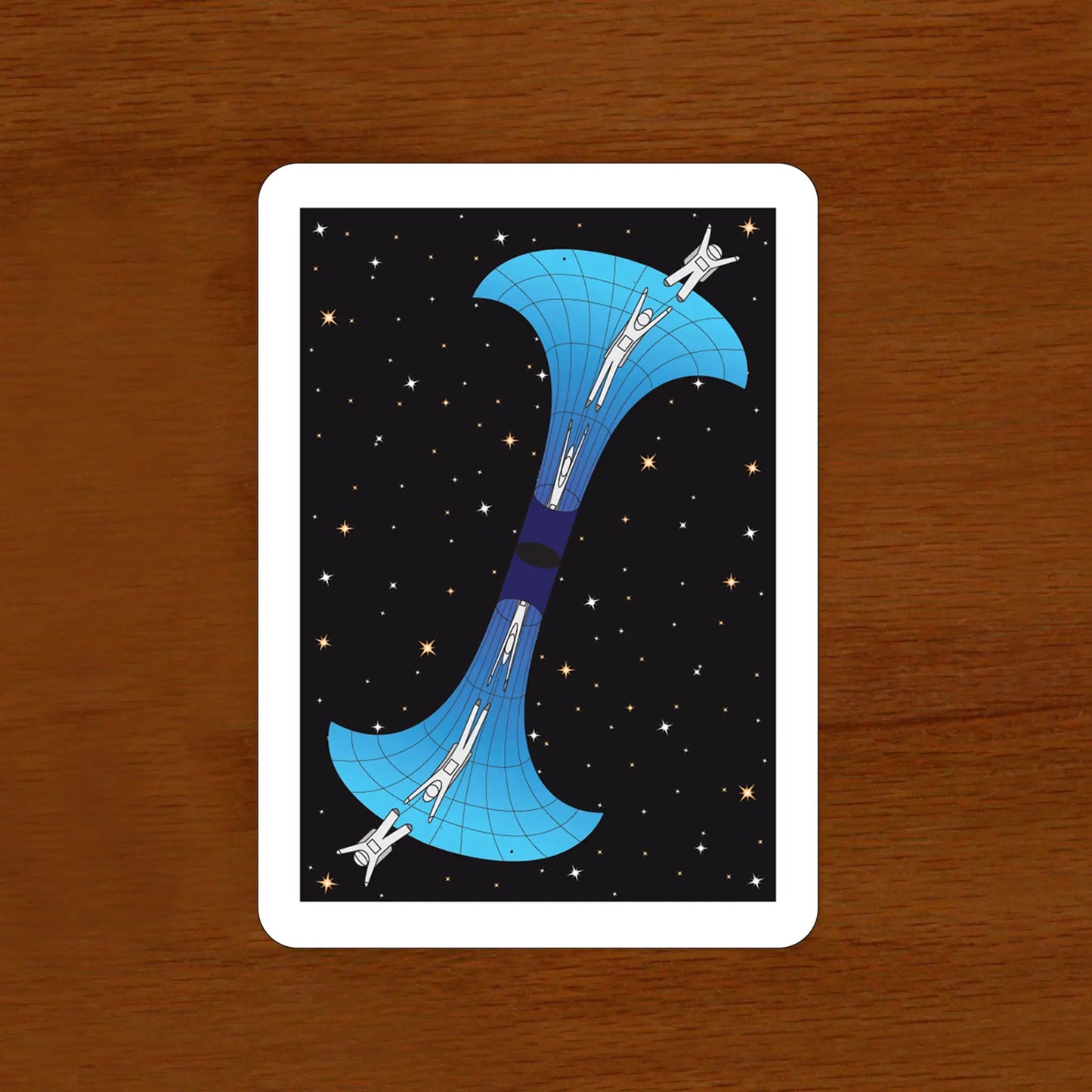 Space Deck Backside by liquid bird