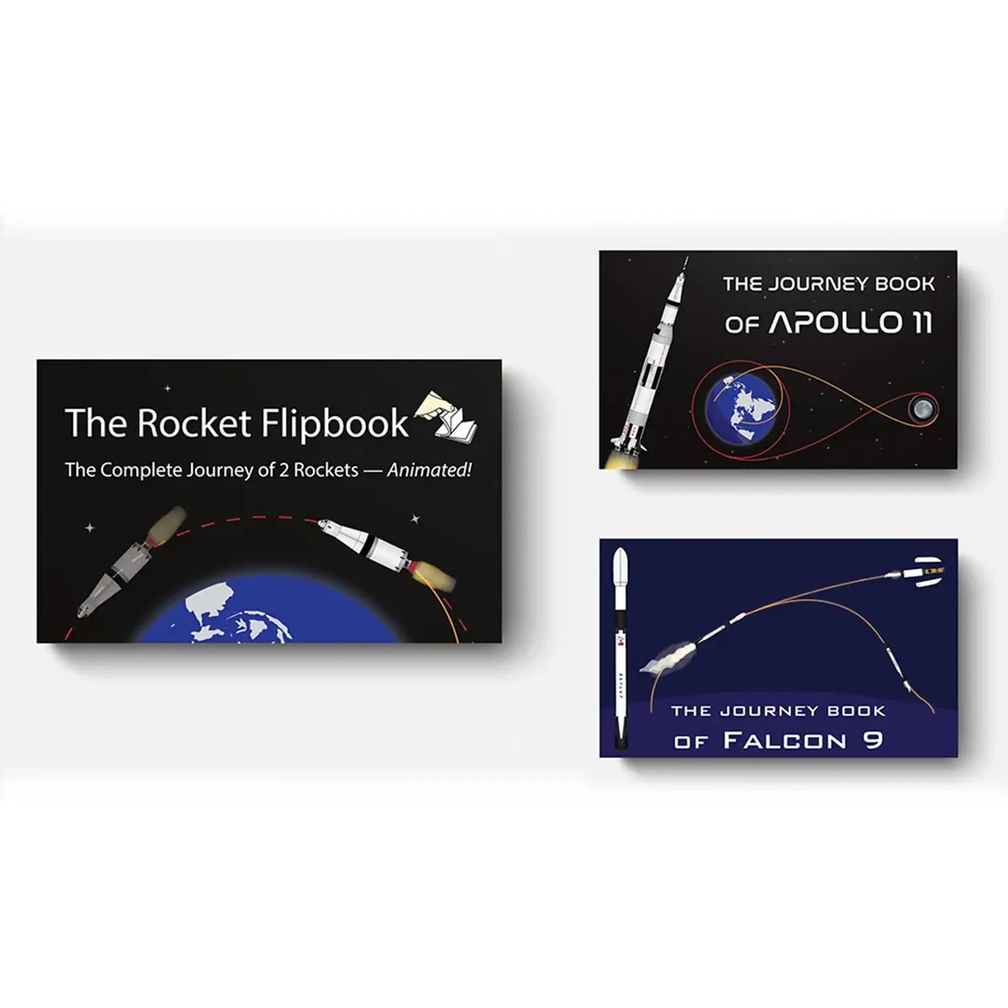 Rocket flipbook inside by liquid bird