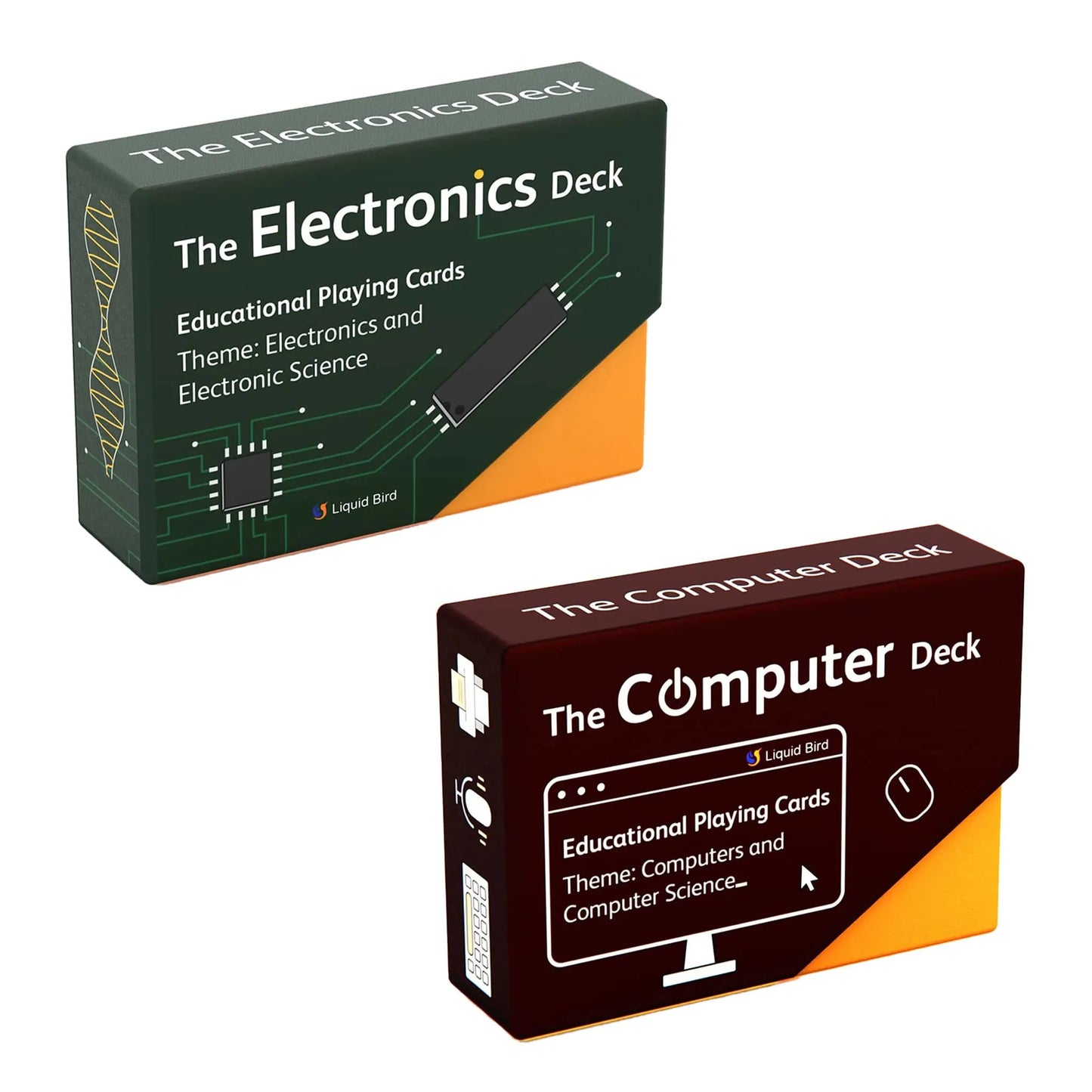 2 Decks: The Electronics Deck and The Computer Deck